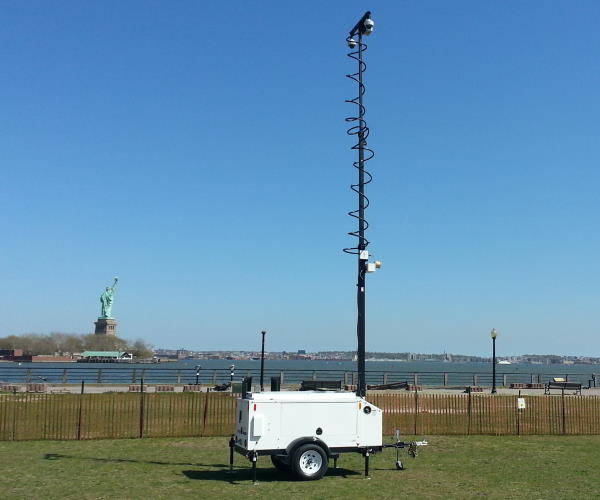 Mobile Surveillance Trailer Commander 3400 Mobile Pro Systems
