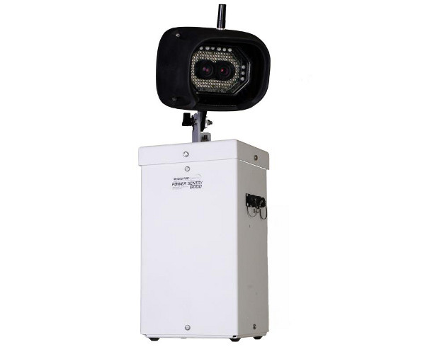 Pole Mounted Security Camera System Power Sentry 6000 Mobile Pro Systems