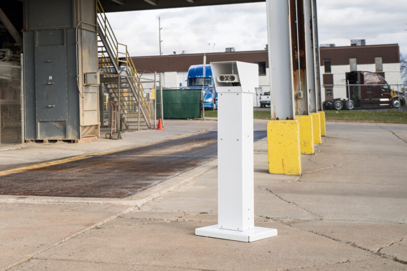 Automated License Plate Recognition Pedestal System