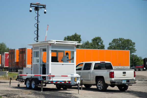 Mobile Guard Shack & Gate Control Surveillance Platform