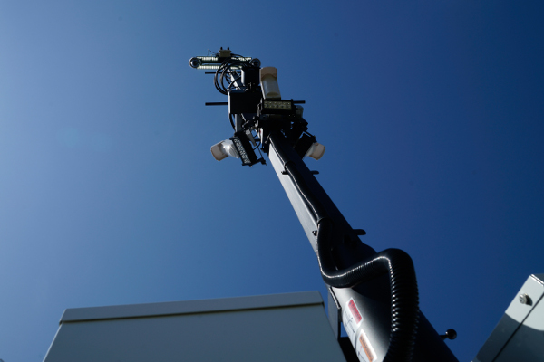 Camera trailers from Mobile Pro Systems have superior mast and base stability